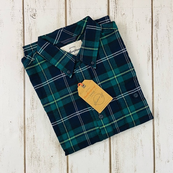 Original Weatherproof Vintage Other - Weatherproof Vintage Flannel Plaid Men’s Shirt Large Long Sleeve Holiday Tartan